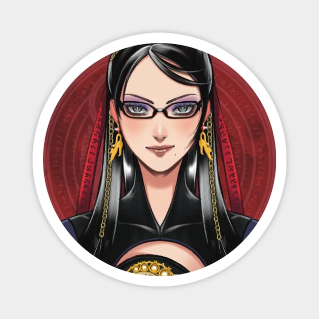 Bayonetta Magnet by TenTennz